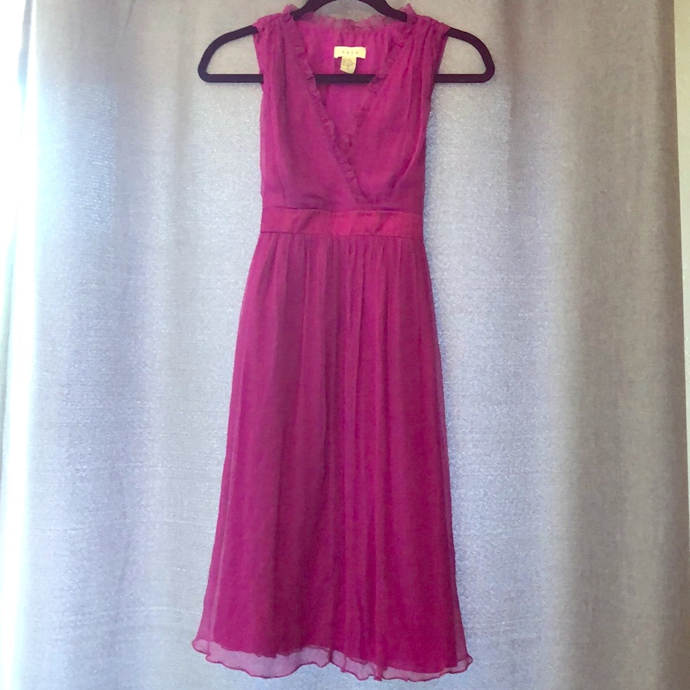 Saja Dress 100% Silk in Rich Purple